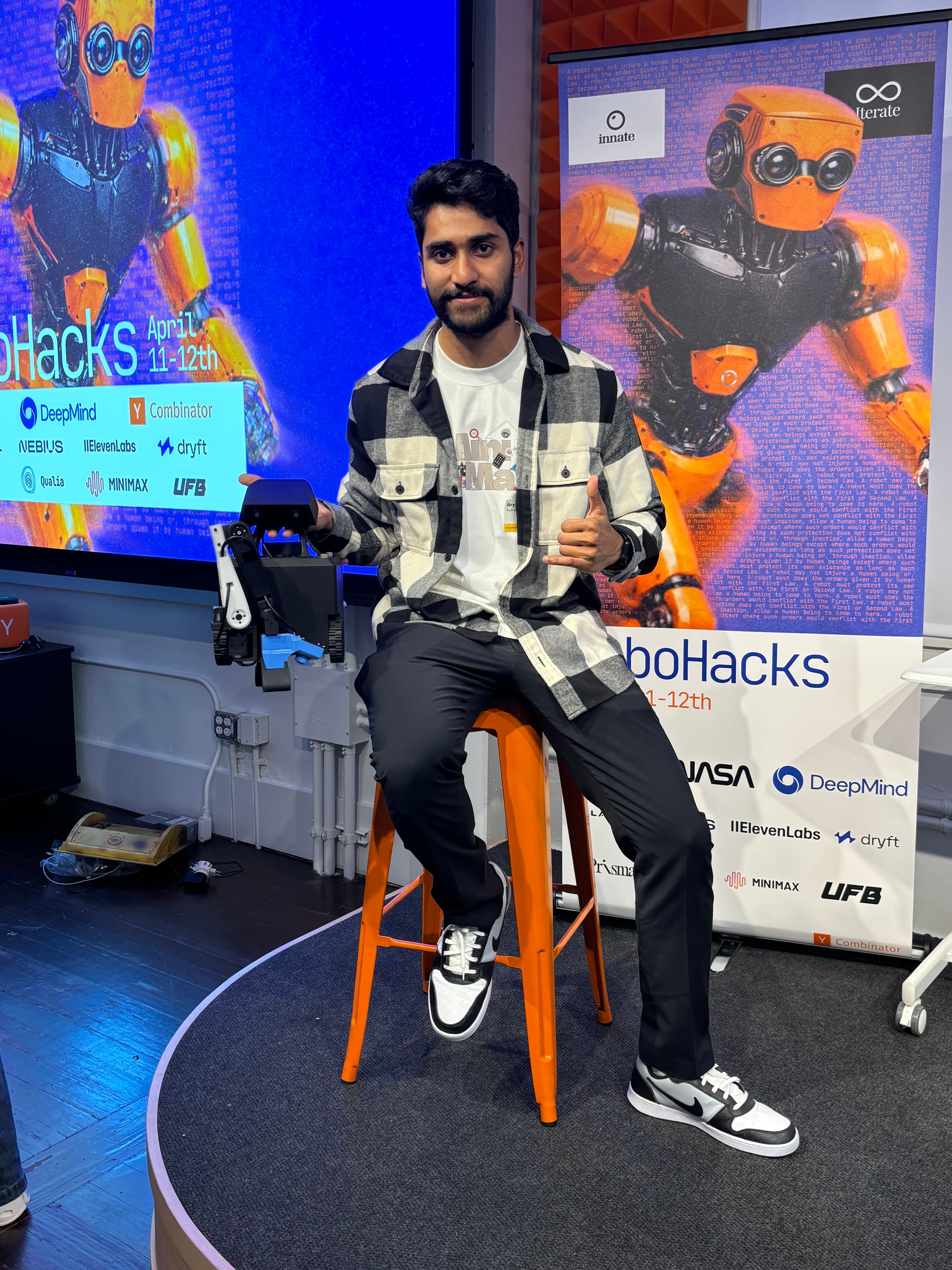 Arya at YC Robo, Hong Kong